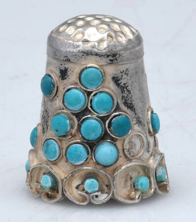 Mexico Sterling Hollowware Weighted Thimble