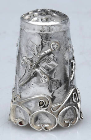 Mexico Sterling Hollowware Thimble