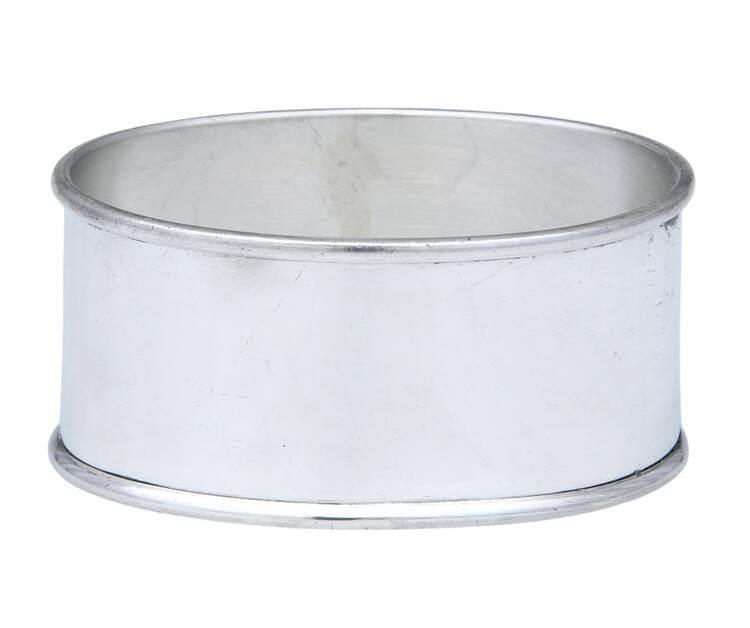 Mexico Sterling Hollowware Oblong Napkin Ring
