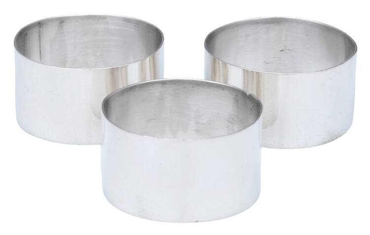 Mexico Sterling Hollowware Napkin Ring - Set of 3