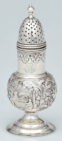 Germany Sterling Hollowware Pepper Shaker