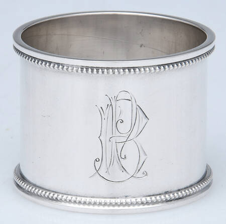 Russia Sterling Hollowware Sterling Napkin Ring