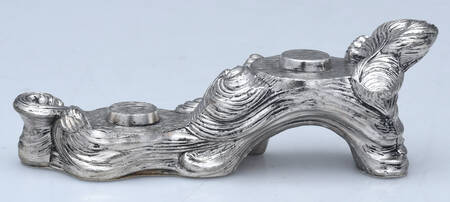 Japan Silverplate Hollowware Stand for Salt and Pepper Set