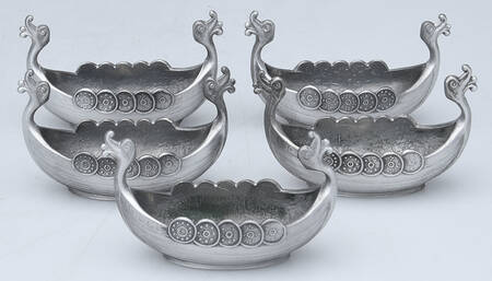 Norway Pewter Hollowware by Unknown Manufacturer