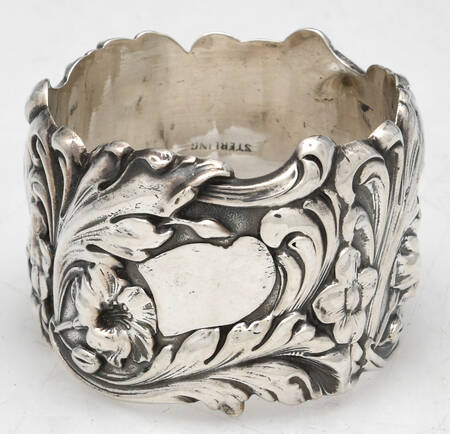 Sterling Napkin Rings Napkin Ring