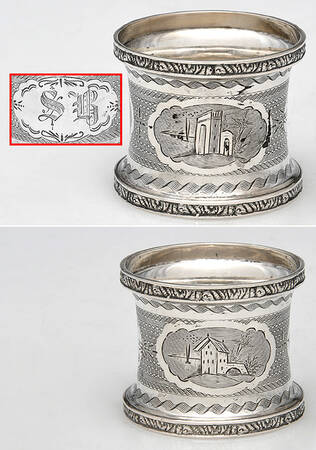 Sterling Napkin Rings Napkin Ring