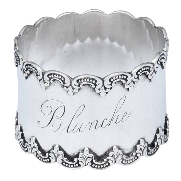 Sterling Napkin Rings Napkin Ring