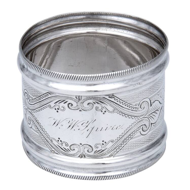 Sterling Napkin Rings Napkin Ring