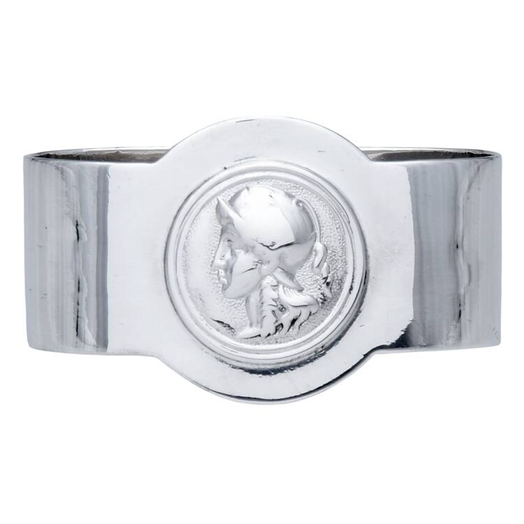 Medallion Sterling Hollowware Oblong Napkin Ring