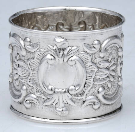 Spain Sterling Hollowware Napkin Ring