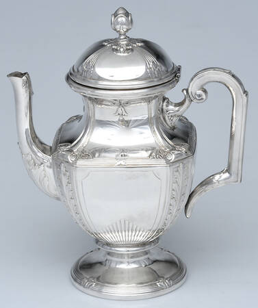 UNH45 (Silverplate, Hollowware) Teapot