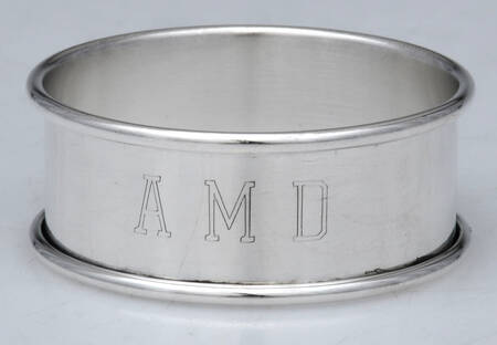 Sterling Hollowware Round Napkin Ring