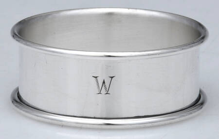 Sterling Hollowware Round Napkin Ring