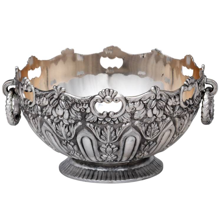 Silverplate Hollowware Pedestal Open Candy Dish