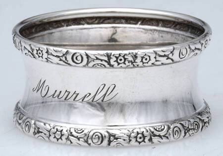 Sterling Hollowware Napkin Ring