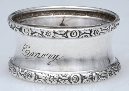 Sterling Hollowware Napkin Ring