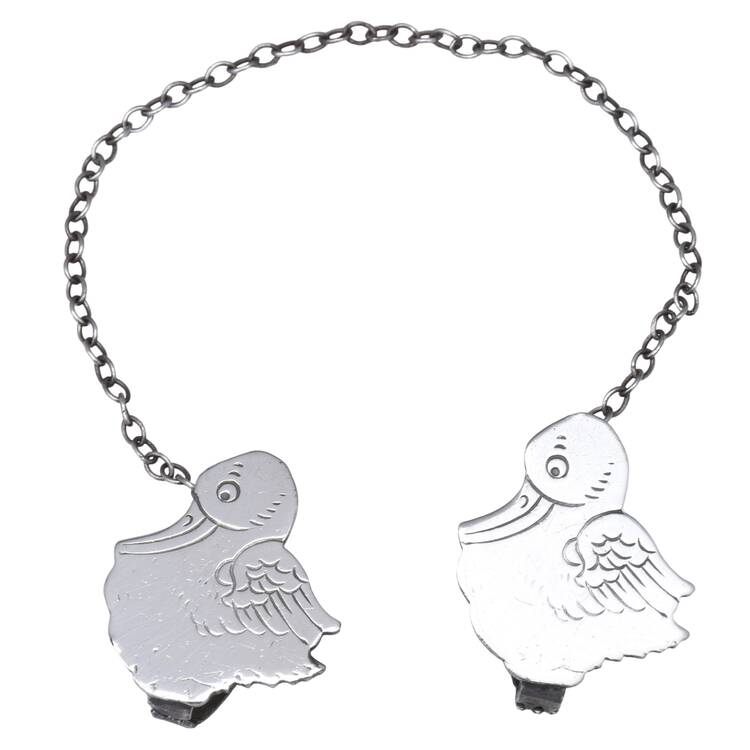 Sterling Hollowware Bib Clip
