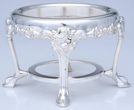 Baroque (Silverplate, Hollowware, Older) Stand for Coffee Urn