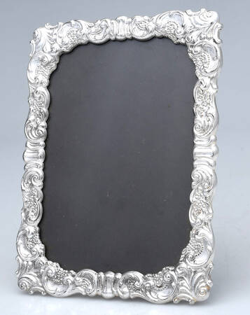 Baroque (Silverplate, Hollowware, Older) Frame-Holds 5" X 7"
