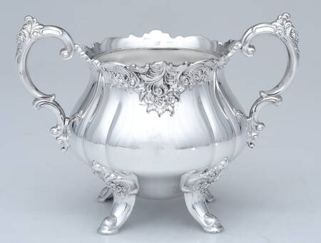 Baroque (Silverplate, Hollowware, Older) Sugar Bowl No Lid