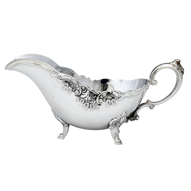 Baroque (Silverplate, Hollowware, Older) Gravy Boat No Underplate