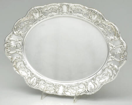Grand Victorian (Silverplate, Hollowware) 13" Oval Serving Platter