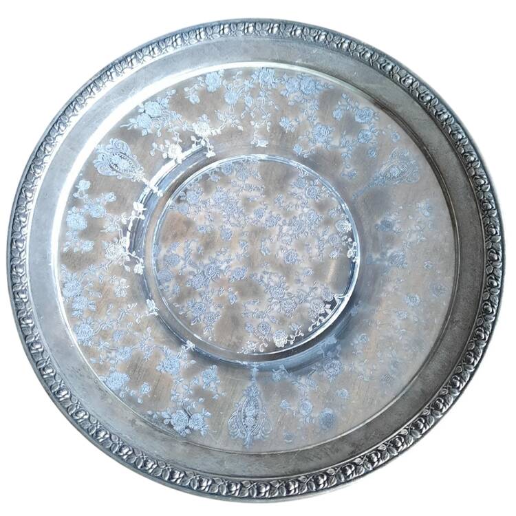 Normandie (Sterling, 1933, Hollowware) Snack Plate