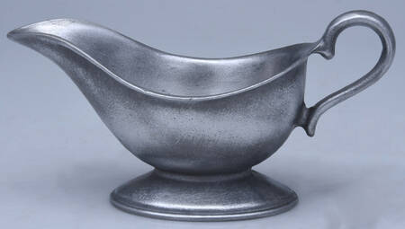 Plough Tavern (Armetale, Hollowware, Satin) Medium Gravy Boat