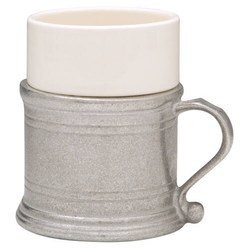 Plough Tavern (Armetale, Hollowware, Satin) Coffee Cup with Ceramic Liner