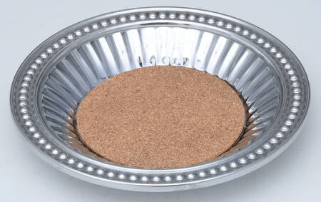 Flutes & Pearls (Pewter, Hollowware) Wine Coaster