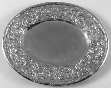 William & Mary (Armetale, Hollowware 14" Oval Serving Platter