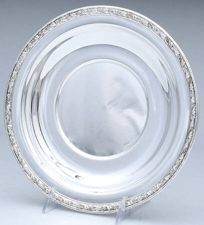 T103 (Sterling, Hollowware) 10" Sandwich Plate
