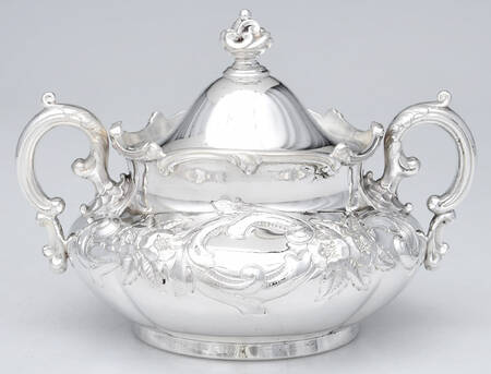5051 (Silverplate, Hollowware) Sugar Bowl & Lid
