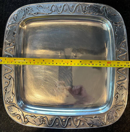 Chili Peppers (Hollowware) 14" Square Platter