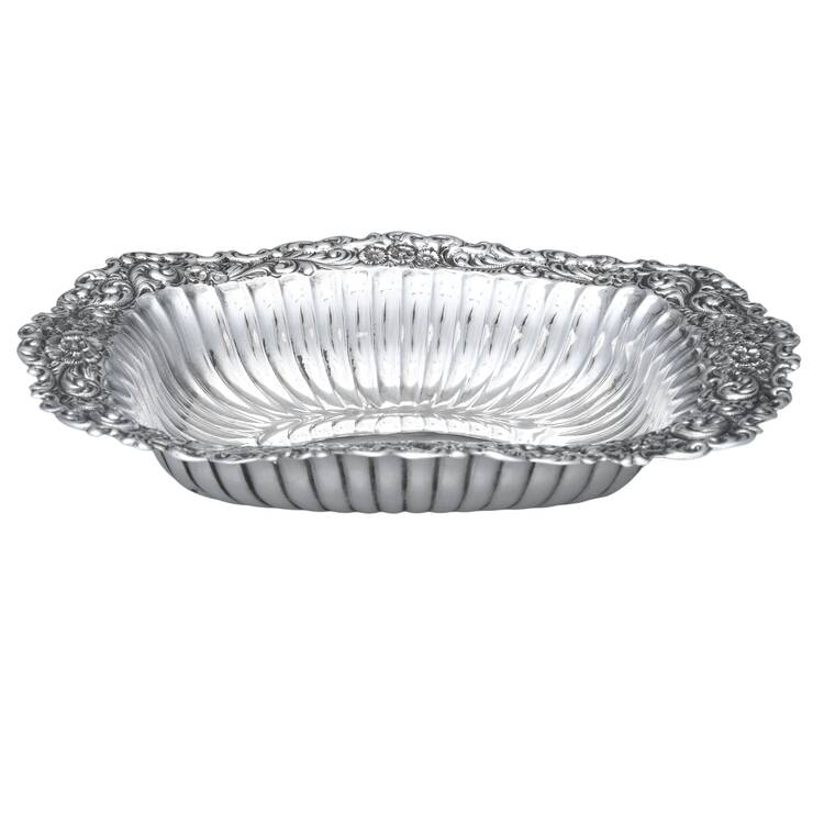 3610 (Sterling, Hollowware) Large Sterling Bon Bon Bowl