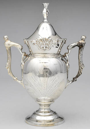 125 (Silverplate, Hollowware) Sugar Bowl & Lid