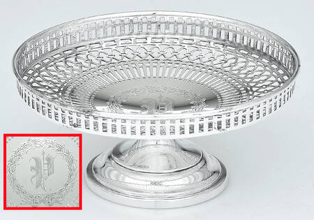 3096 (Sterling, Hollowware) Short Sterling Compote