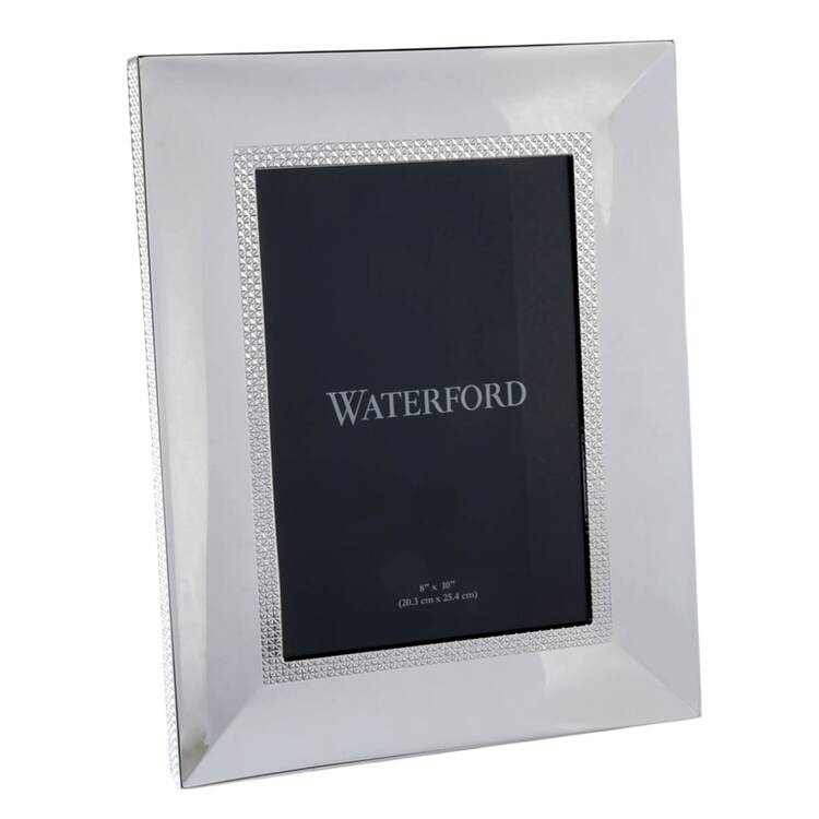 Lismore Diamond (Silverplate, Hollowware) Frame Holds 8" X 10" by Waterford