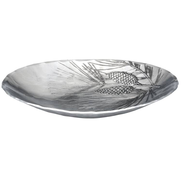 Evergreen (Metal, Hollowware) 6" Oval Bowl