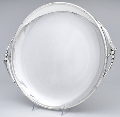 85 (Sterling, Hollowware) 12" Round Tray