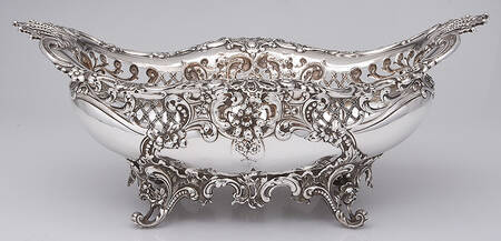775 (Sterling, Hollowware) Oval Footed Sterling Centerpiece