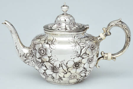 5976 (Sterling, Hollowware) Teapot