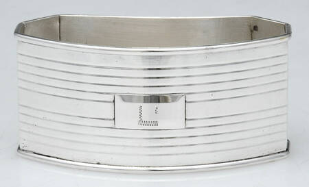Sterling Hollowware Oblong Napkin Ring
