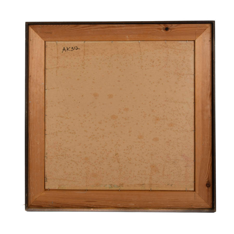 Framed J. Akston Untitled 1976 Artwork-5