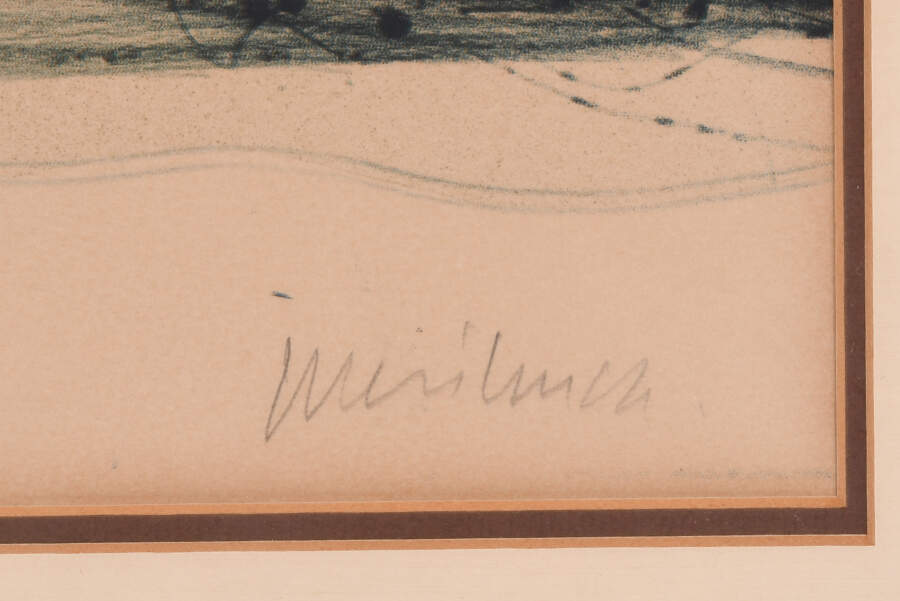 Signed Claude Weisbuch "L'atelier du peintre" Limited-Edition 53/160 Sketch-7