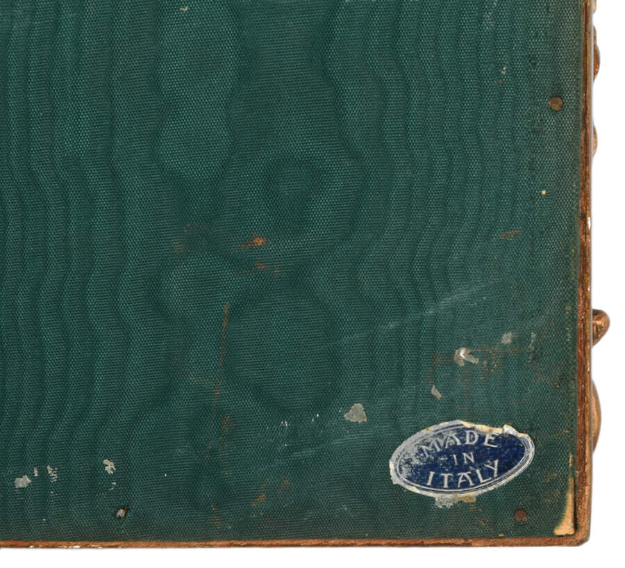 Pair of Gilt Portraits of Madame Rimsky Korsakov and Friend on Celluloid-3