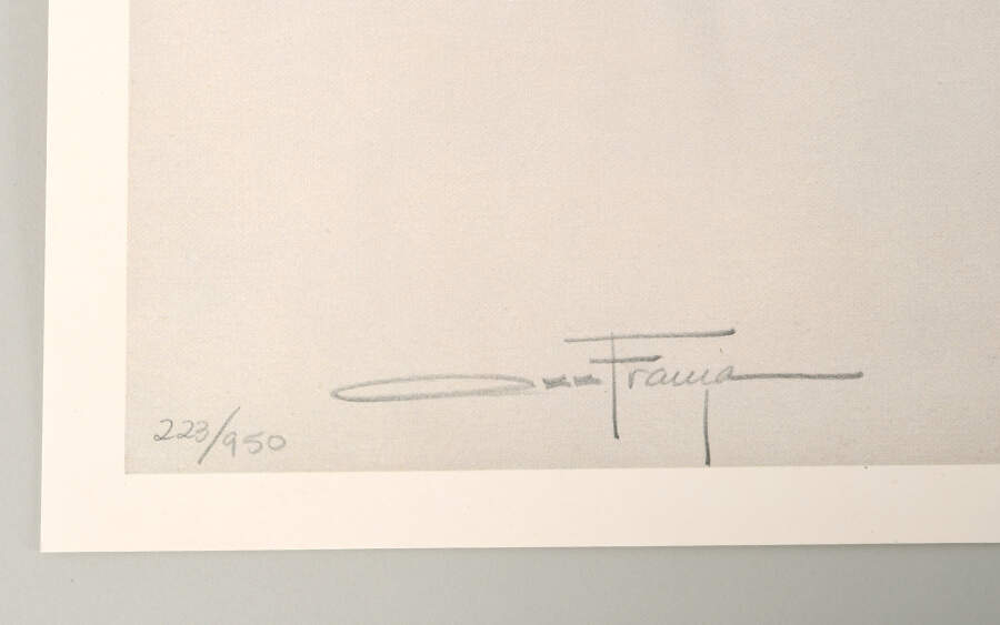 Signed Ozz Francia Limited-Edition 223/950 "Sitting Bull" Print-2