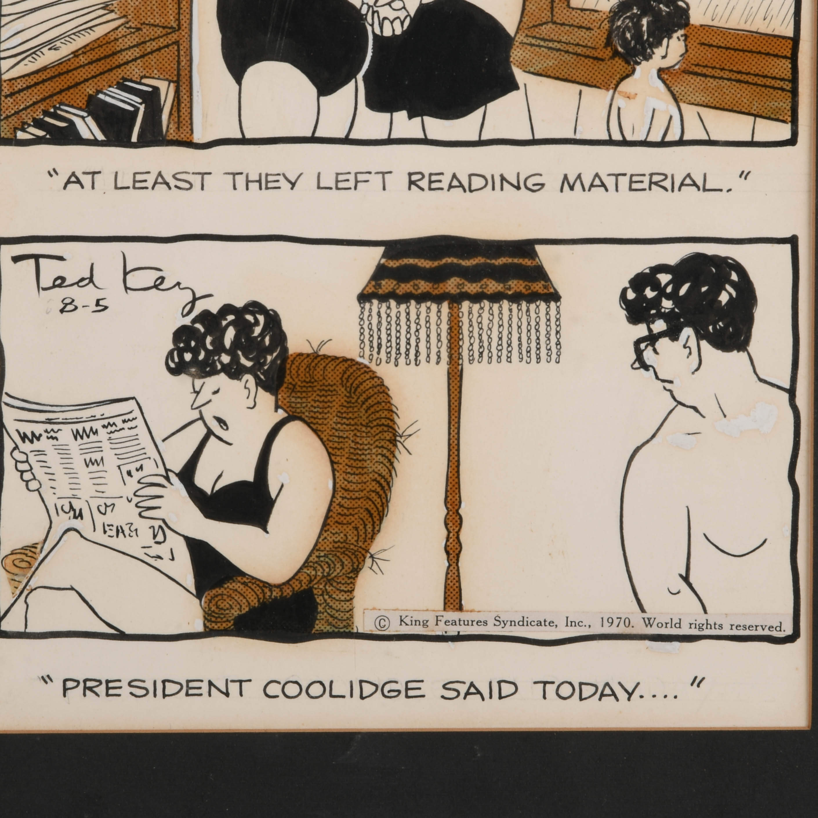 Original Ted Key Hazel Comic Strip-3
