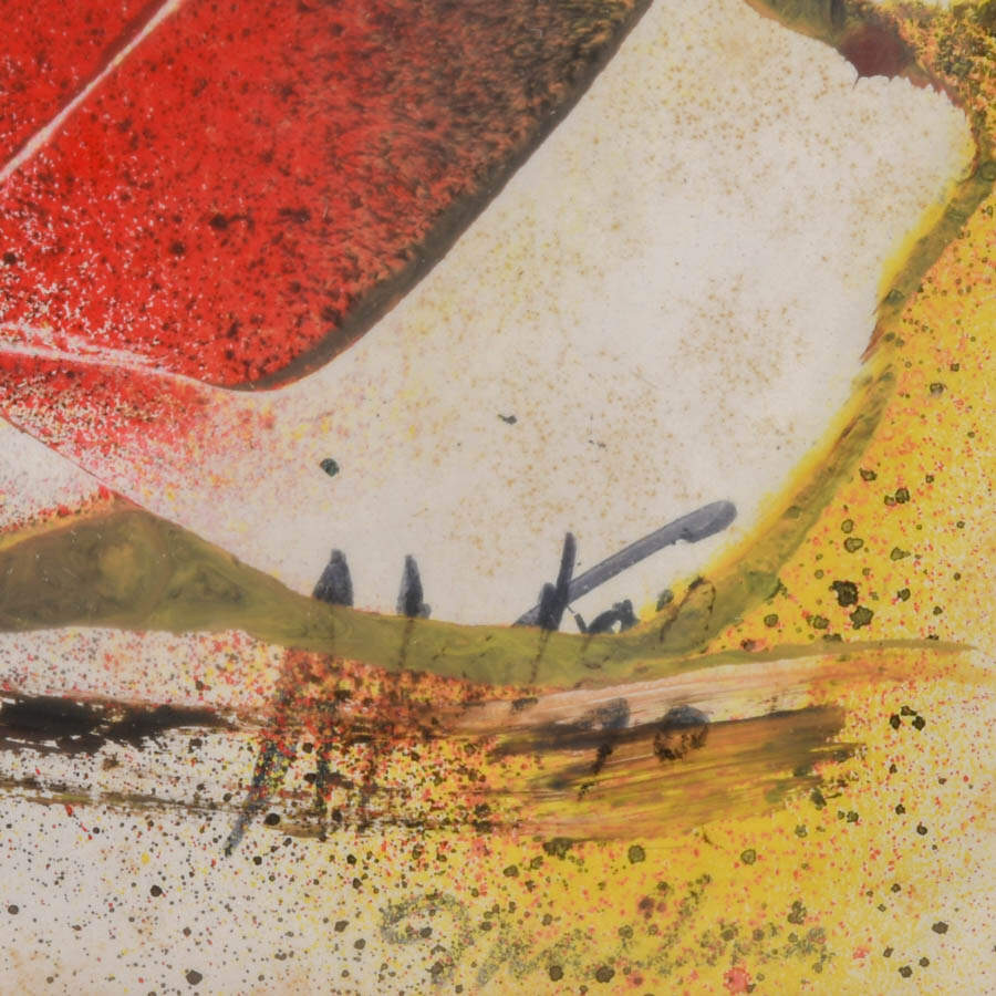 Framed J. Akston Sea Dog 1970 Mixed Media-3