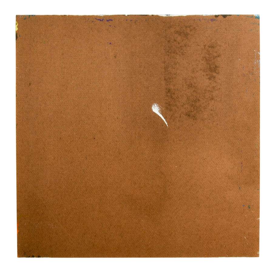 Signed Peter Keil "A Spectrum on Stems" Mix Media on Masonite-5